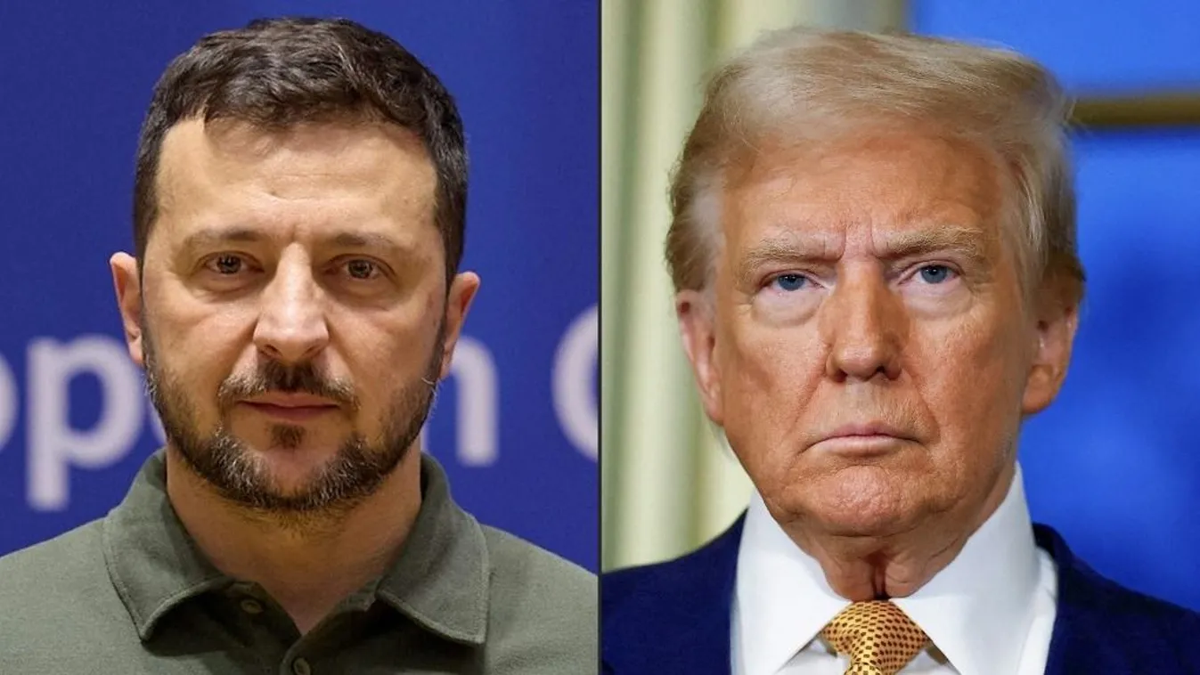 Ez vár Zelenszkijre és az európai vezetőkre Washingtonban Kép