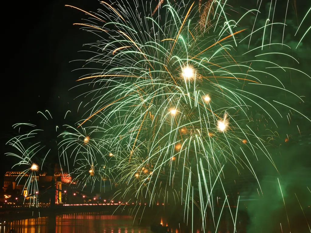 Augusztus 20., tűzijáték, Augusztus20tűzijáték, drónshow, Budapest, 2025.08.20.