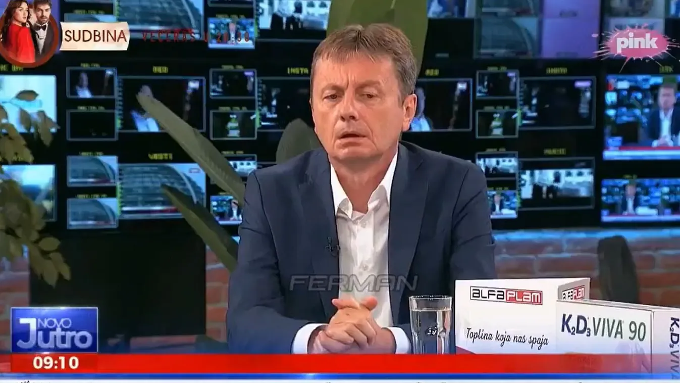 Élő adásban kapott agyvérzést a szerb miniszter – sokkoló videón a történtek! Kép