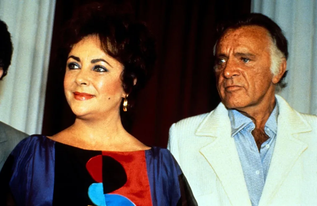 Richard Burton and Elizabeth TaylorActors (Photo by Photo12.com - Collection Cinema / Photo12 via AFP), Siófok