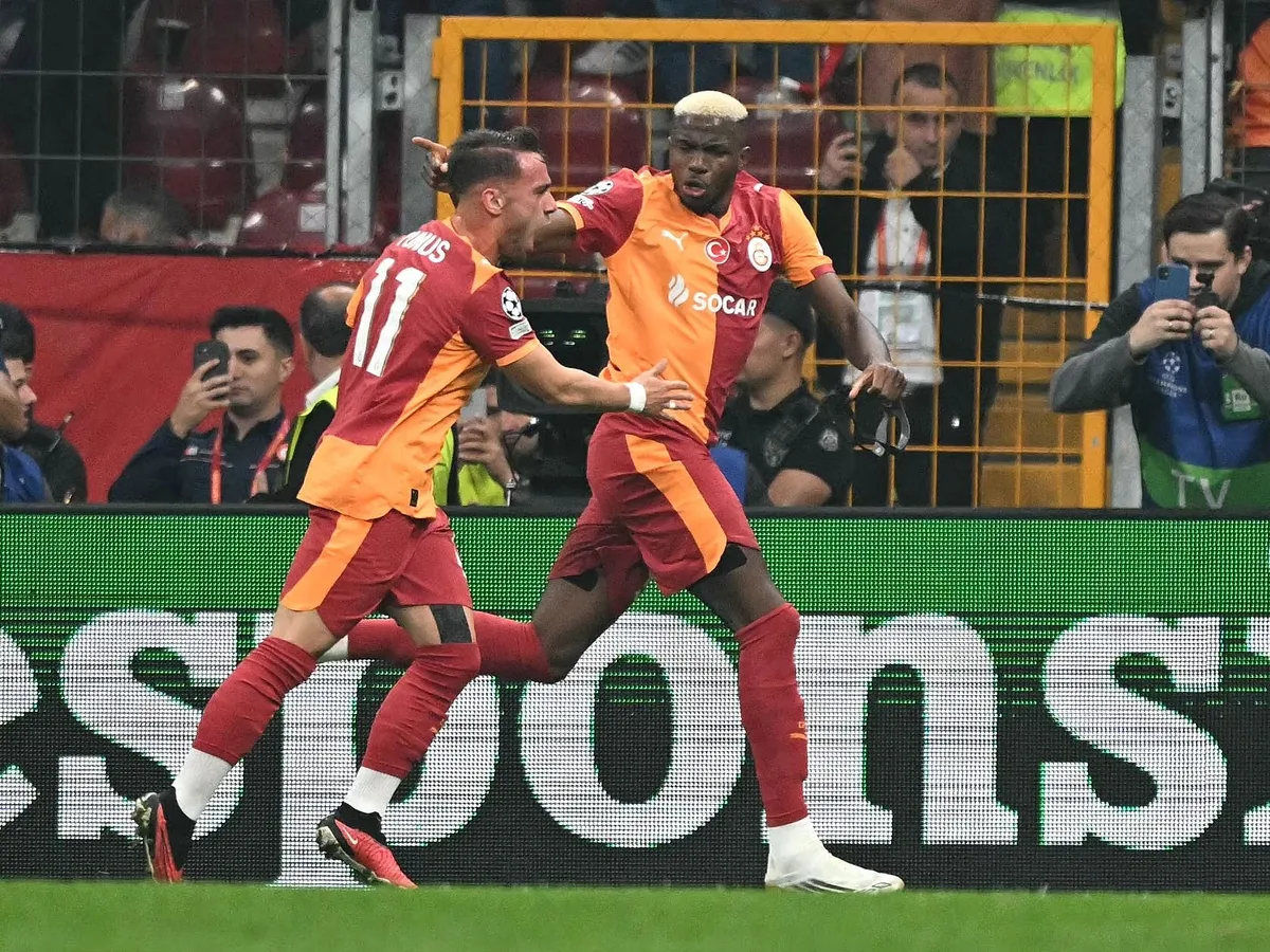 Victor Osimhen góljával szerzett vezetést a Galata