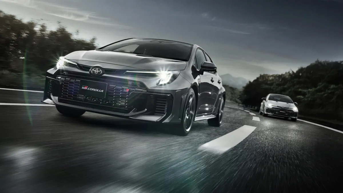 Különleges helyet foglal el a piacon a GR Corolla. A modell a leggyorsabb kompakt autók egyike
Fotó: Toyota                               