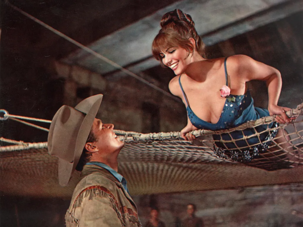 ClaudiaCardinalelegjobbfilmjei, Claudia Cardinale legjobb filmjei,  Claudia Cardinale,  ClaudiaCardinale, színésznő, film, mozi,   le plus grand cirque du monde  Circus World   Year: 1964 - USA  Claudia Cardinale   Director: Henry Hathaway (Photo by Archi