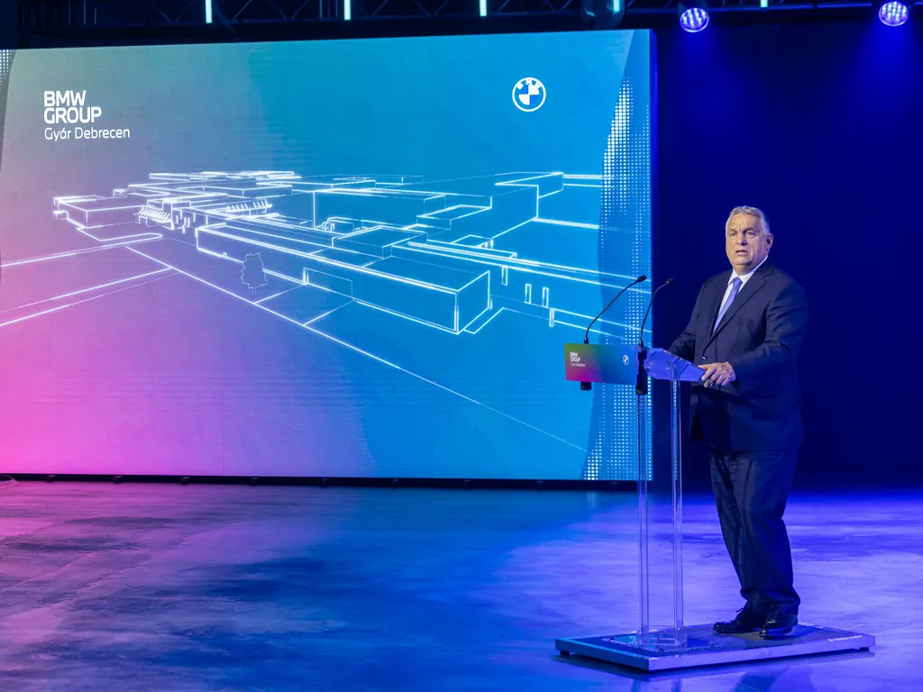 A debreceni BMW-gyár átadó ünnepsége, debrecenBMW, BMWgyár, 2025.09.26.