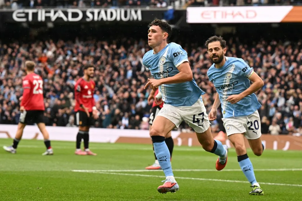 Phil Foden is betalált, a City megverte a Manchester Unitedet
