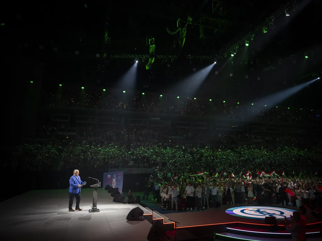 Digitális Polgári Körök Első Országos Találkozója, DigitálisPolgáriKörökElsőOrszágosTalálkozója, Papp László Budapest Sportaréna, PappLászlóBudapestSportaréna, 2025.09.20., Orbán Viktor, OrbánViktor