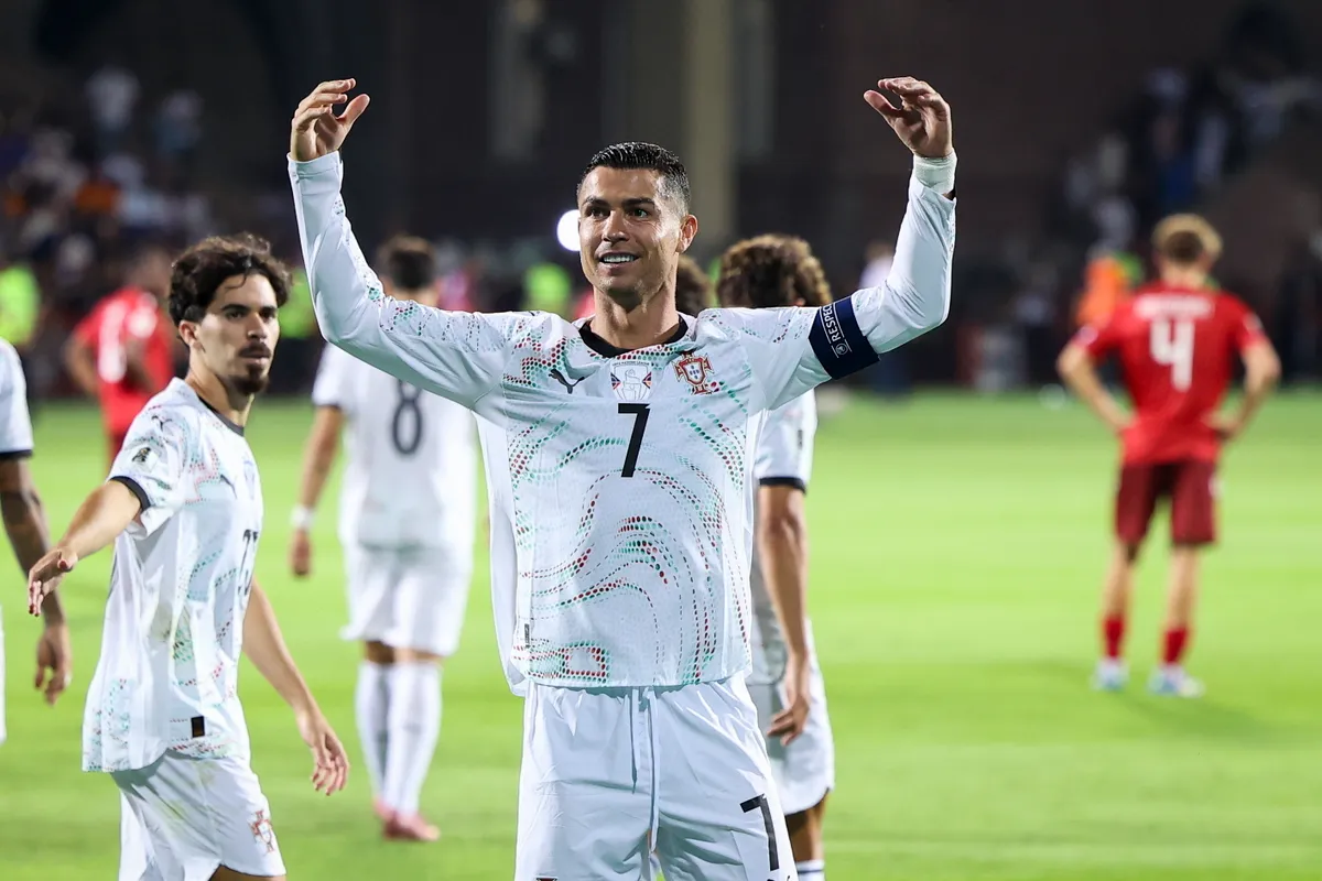 Cristiano Ronaldo Örményország ellen góllal hangolt a magyar válogatott elleni budapesti meccsre