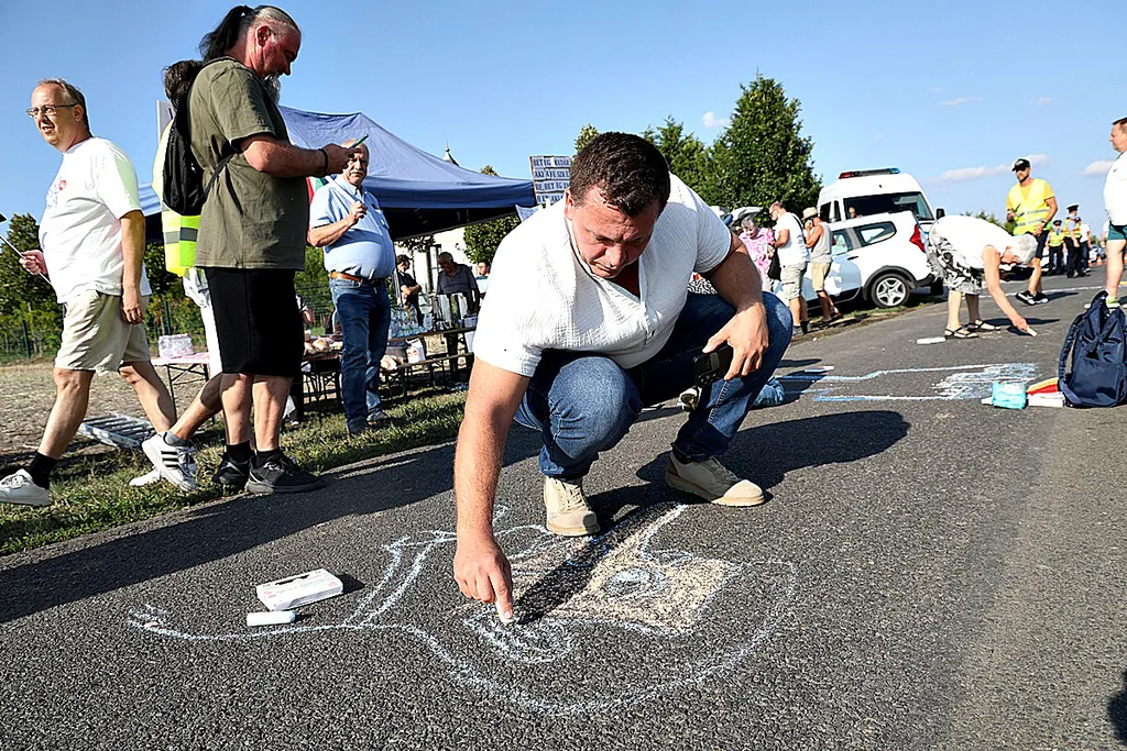 Aszfaltrajzverseny, Hódmezővásárhely, batidai kastély, tüntetés, Márki-Zay Péter