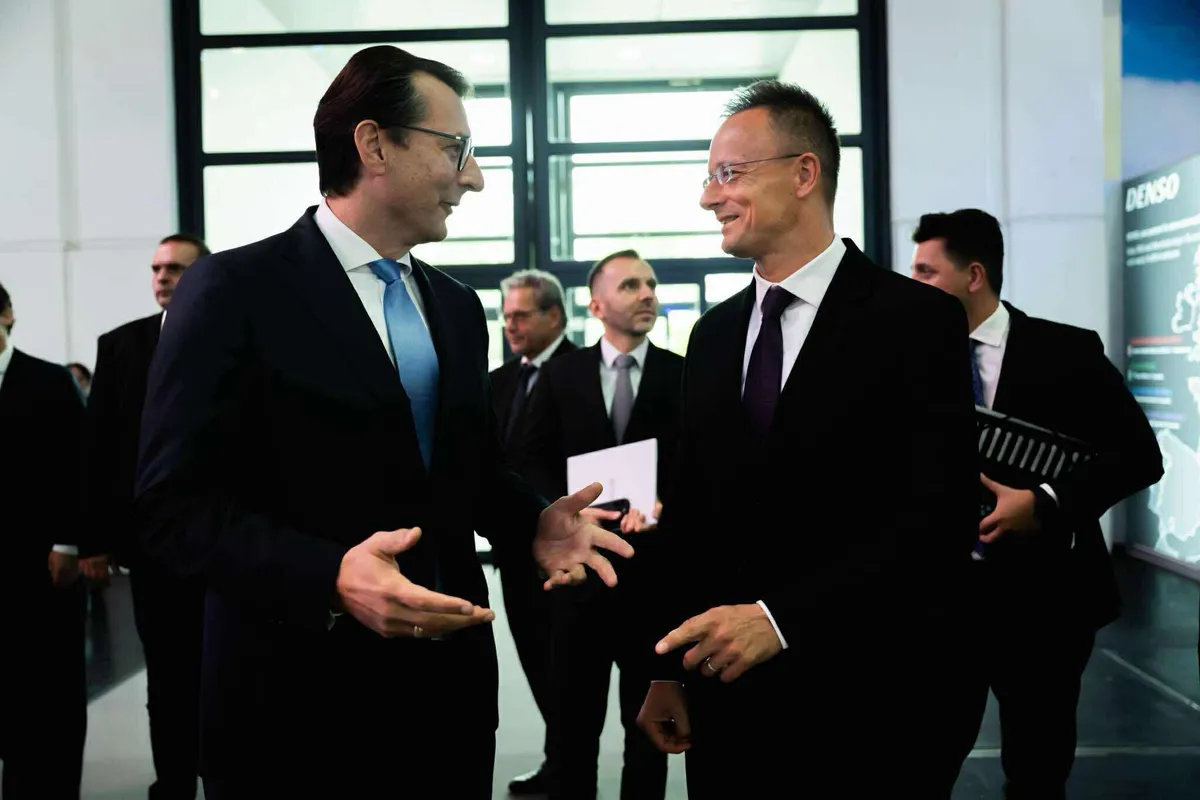 Szijjártó Péter Münchenben  Forrás: Facebook