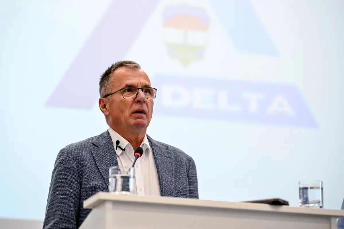 Horváth László kormánybiztos  figyelmeztetett (Fotó: Purger Tamás / MTI Fotószerkesztőség)