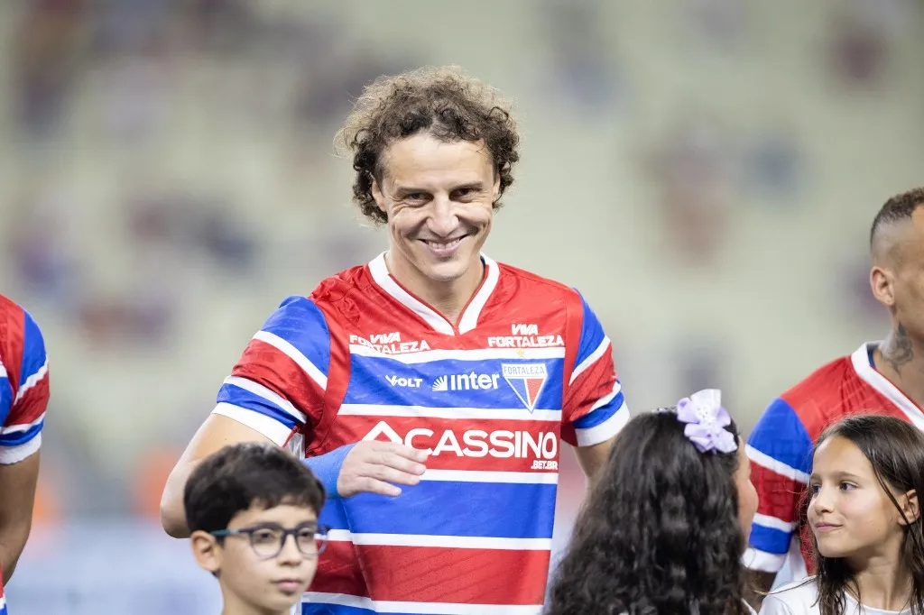 chelsea CE - FORTALEZA - 06/12/2025 - BRAZILIAN A 2025, FORTALEZA x SANTOS - David Luiz player of Fortaleza during the match against Santos at the Arena Castelao stadium for the Brazilian A 2025 championship. Photo: Baggio Rodrigues/AGIF (Photo by Baggio Rodrigues / AGIF via AFP)