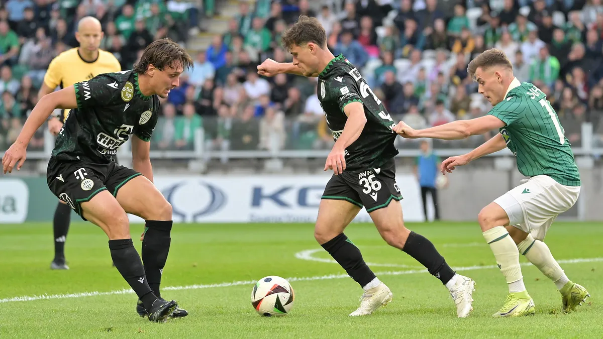 A Fradi legyőzte az ETO FC Győrt, Jonathan Levi remek szabadrúgásgólja pedig sokáig emlékezetes marad