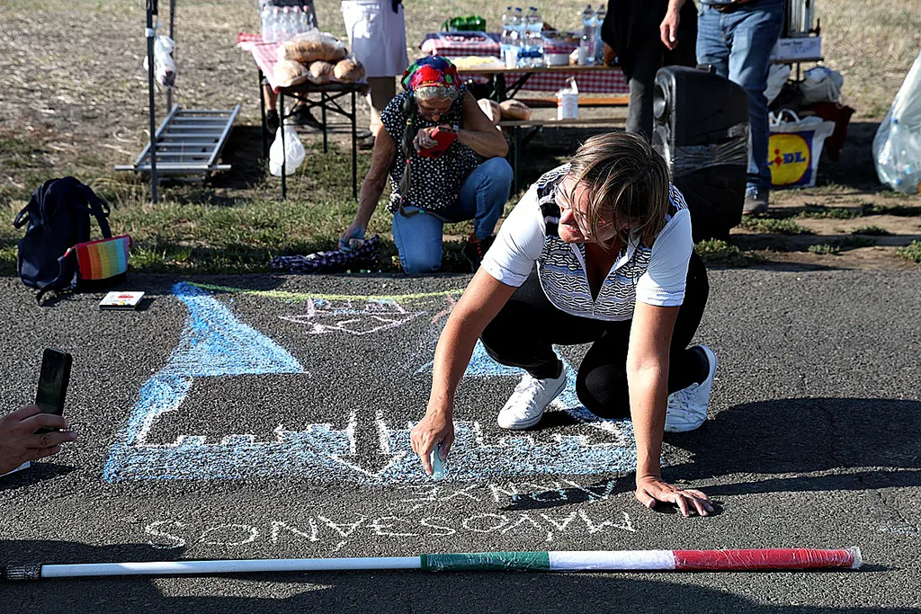 Aszfaltrajzverseny, Hódmezővásárhely, batidai kastély, tüntetés, Márki-Zay Péter