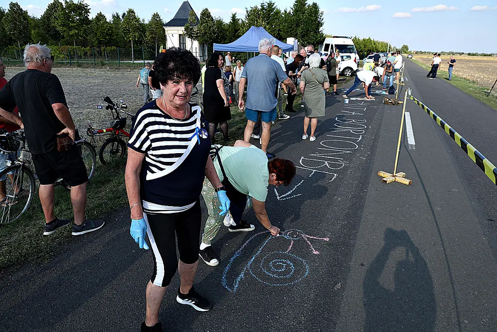 Aszfaltrajzverseny, Hódmezővásárhely, batidai kastély, tüntetés, Márki-Zay Péter