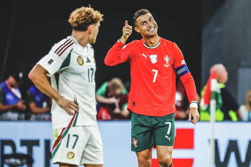 A portugál világsztár, Cristiano Ronaldo sportszerű gesztussal reagált csapattársa provokációjára.