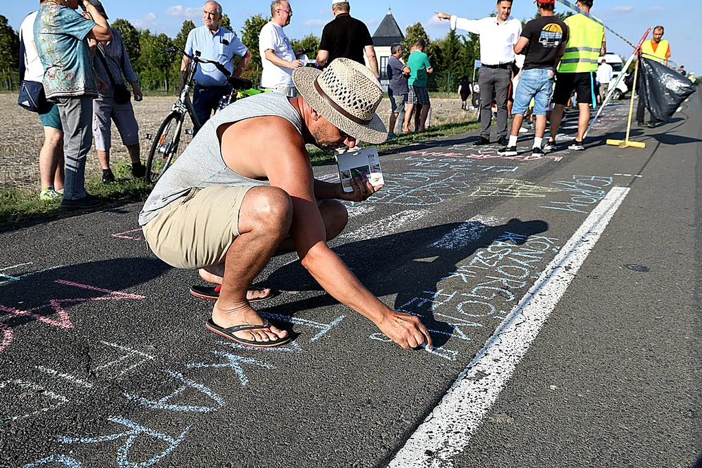 Aszfaltrajzverseny, Hódmezővásárhely, batidai kastély, tüntetés, Márki-Zay Péter