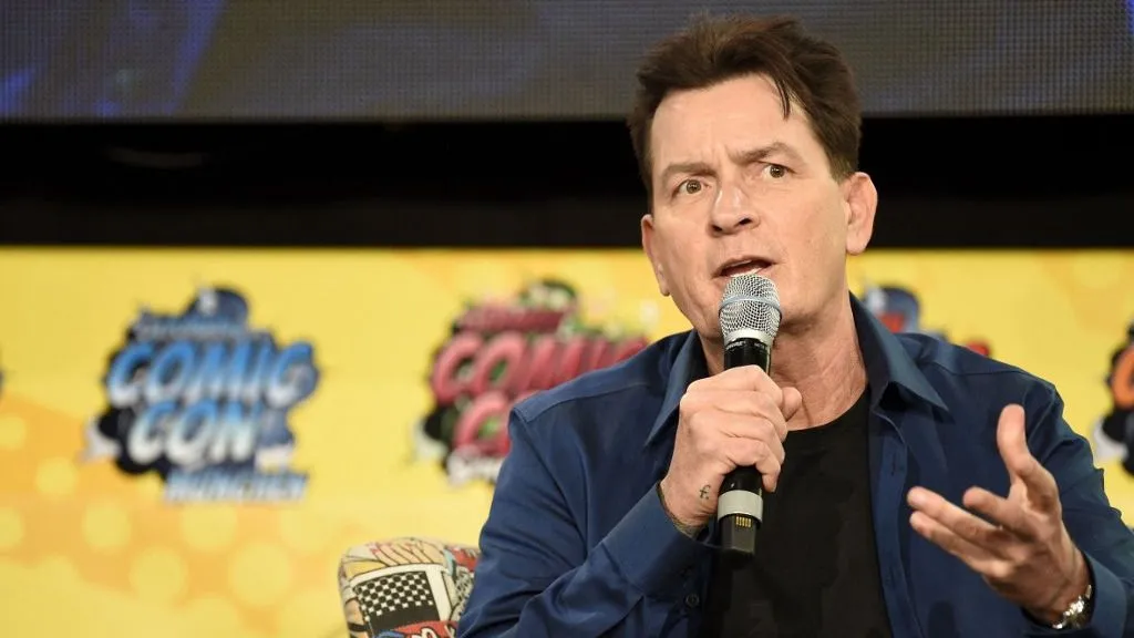 Charlie Sheen at the 5th German Comic Con Dortmund 2019 in the Westfalenhallen. Dortmund, 13.04.2019 | usage worldwide (Photo by Nicole Kubelka/Geisler-Fotopress / Geisler-Fotopress / dpa Picture-Alliance via AFP)