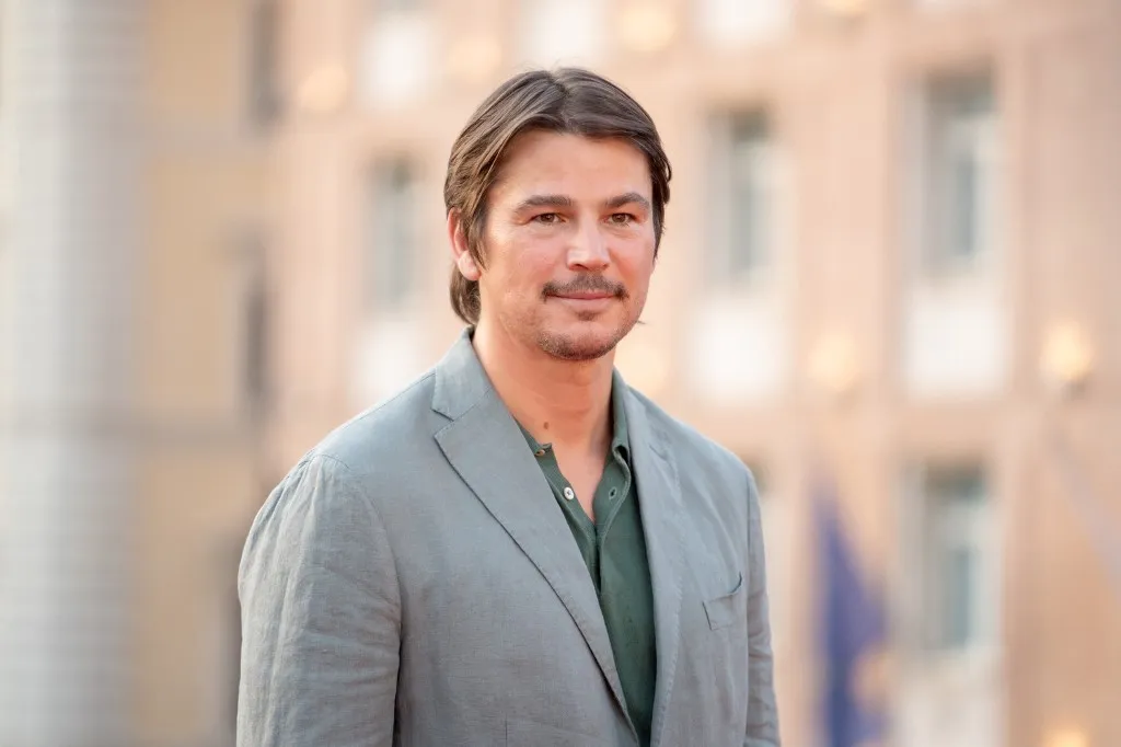 Actor Josh Hartnett is attending the Rome photocall for ''Trap'' at Cinema Barberini in Rome, Italy, on August 02, 2024. (Photo by Luca Carlino/NurPhoto) (Photo by Luca Carlino / NurPhoto via AFP)