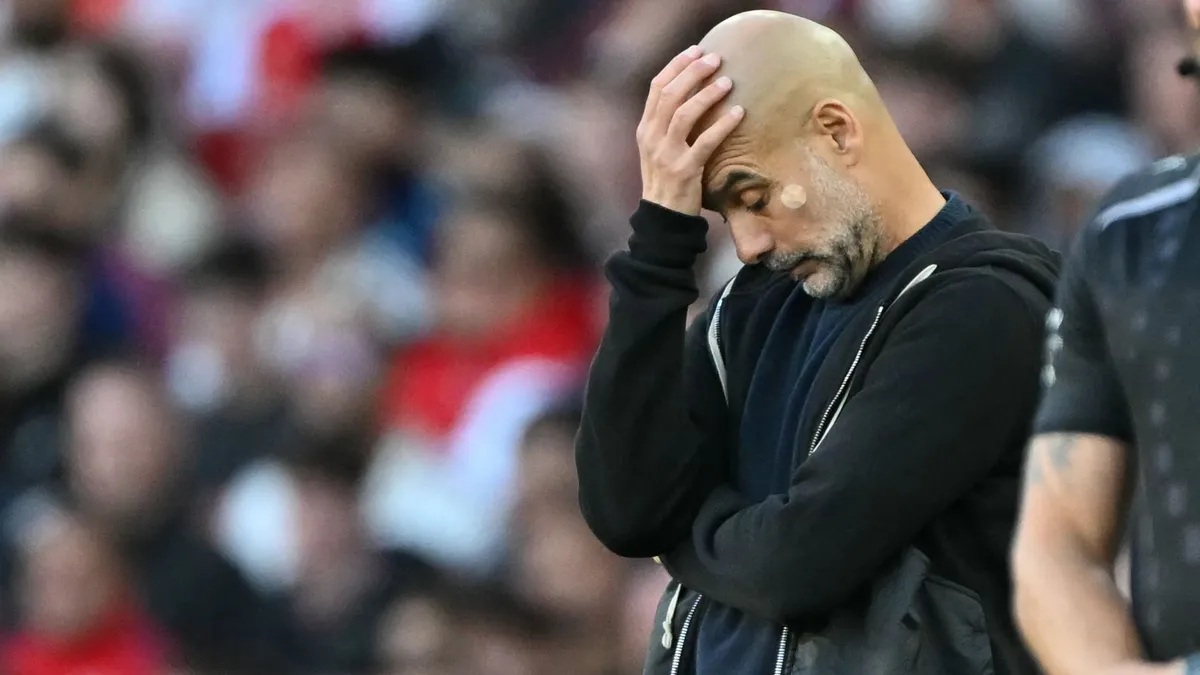 Mi történt? Pep Guardiola megcsókolta a játékvezetőt – videó