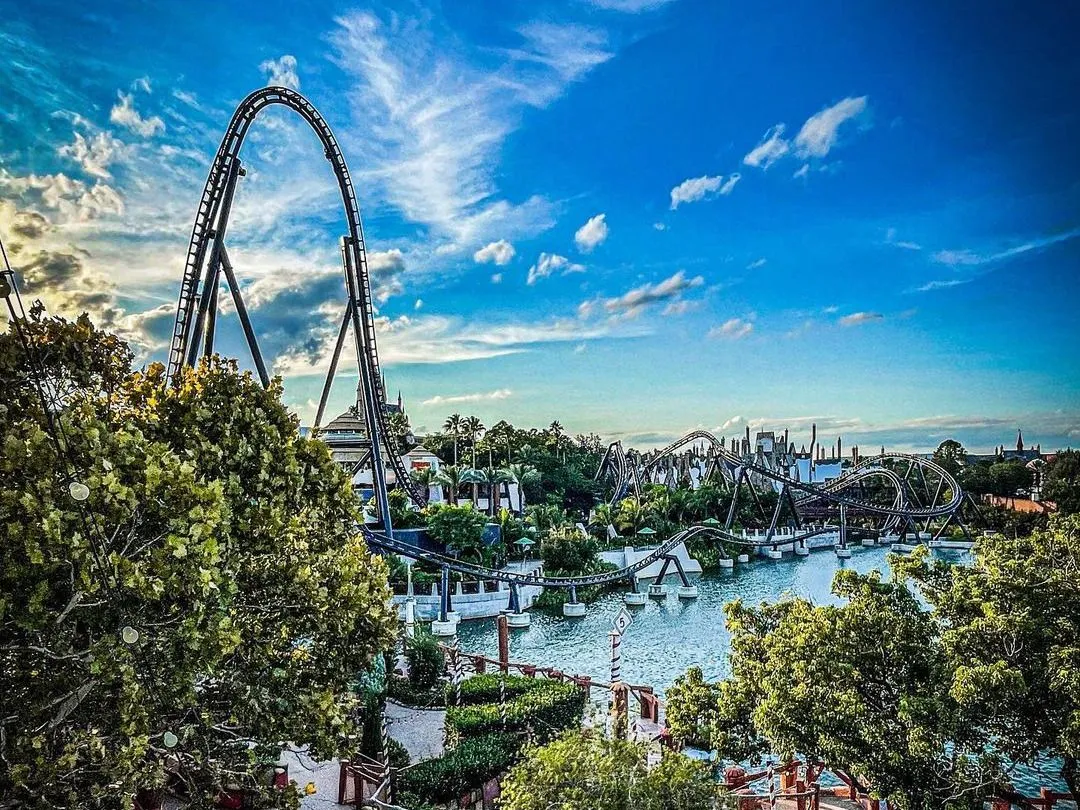 vidámpark, hullámvasút