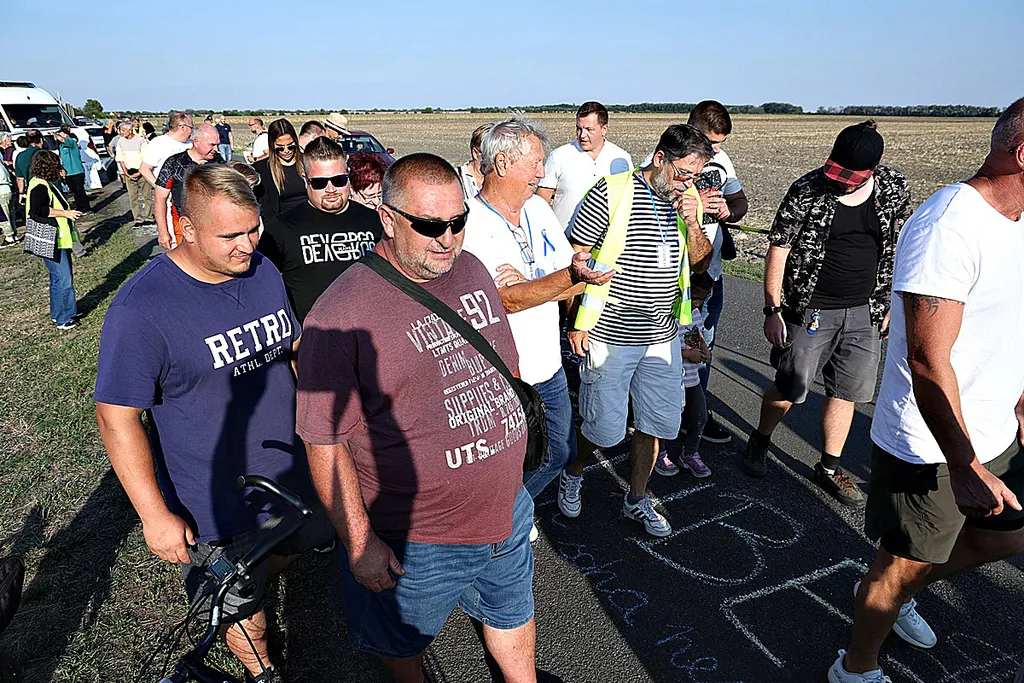 Aszfaltrajzverseny, Hódmezővásárhely, batidai kastély, tüntetés, Márki-Zay Péter