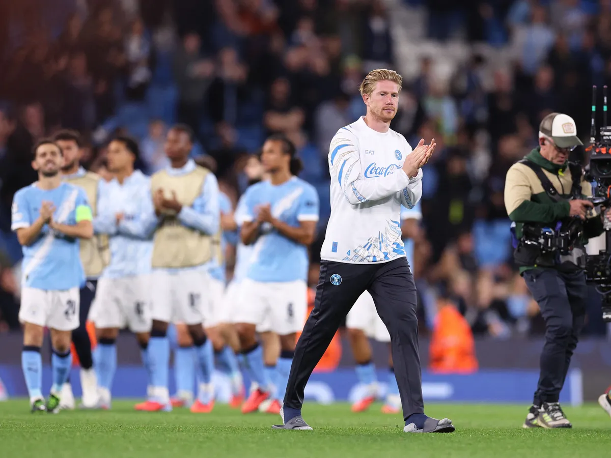 Kevin De Bruyne a 26. percig lehetett csak a pályán az Etihad Stadionban