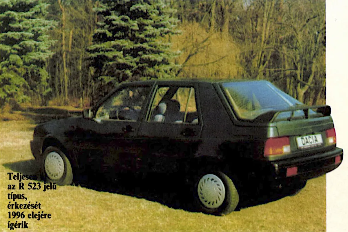 A Dacia Nova (R523) minden szempontból újnak számított
Fotó: Autó-Motor