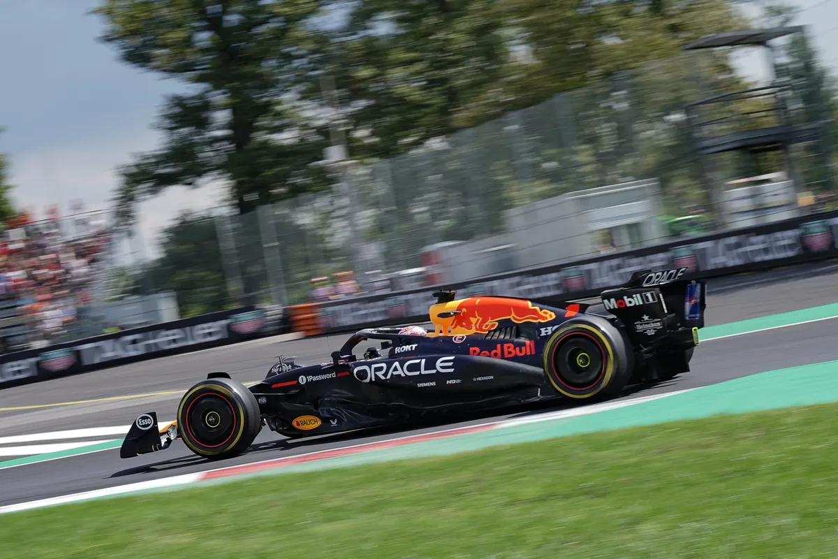 Verstappen nem volt elégedett az autóval Olaszországban