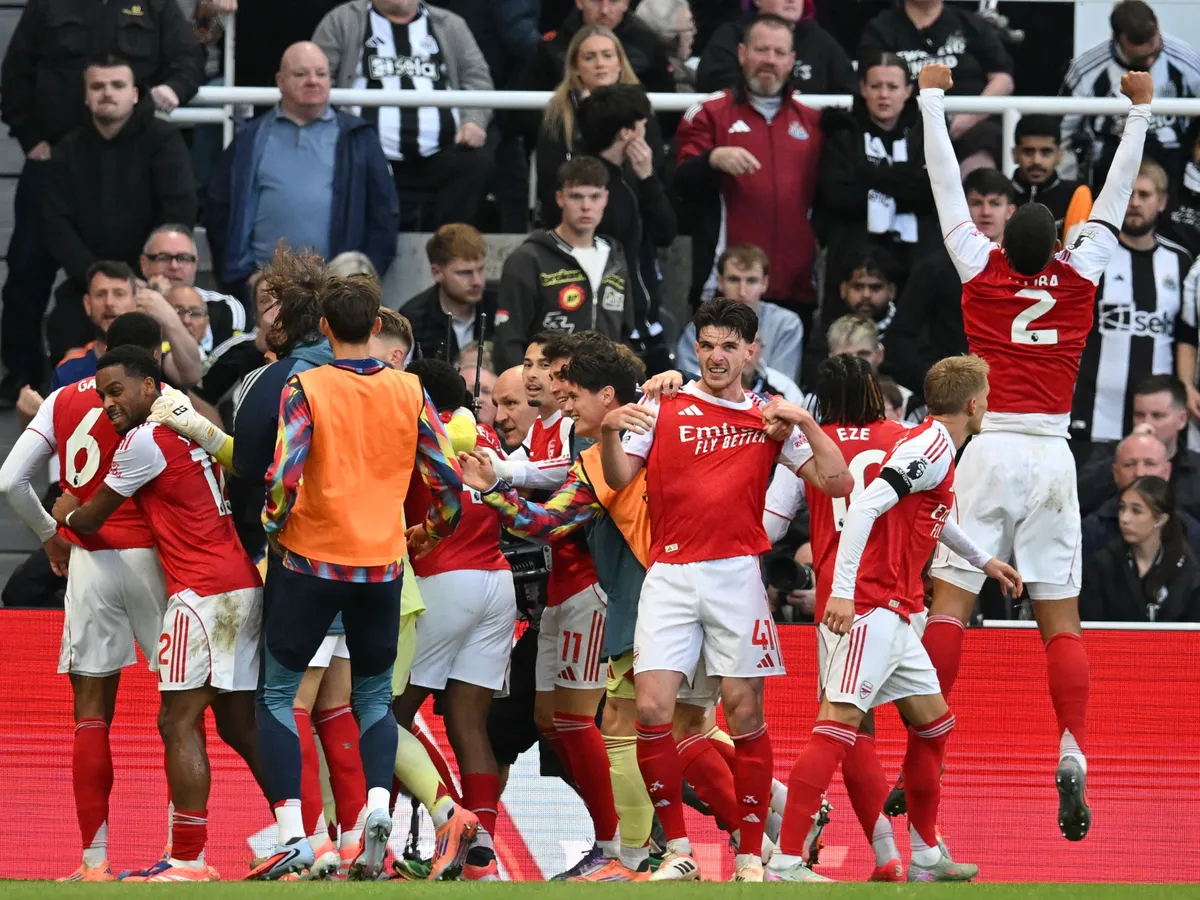 Az Arsenal az utolsó pillanatban húzta be a Newcastle elleni mérkőzést