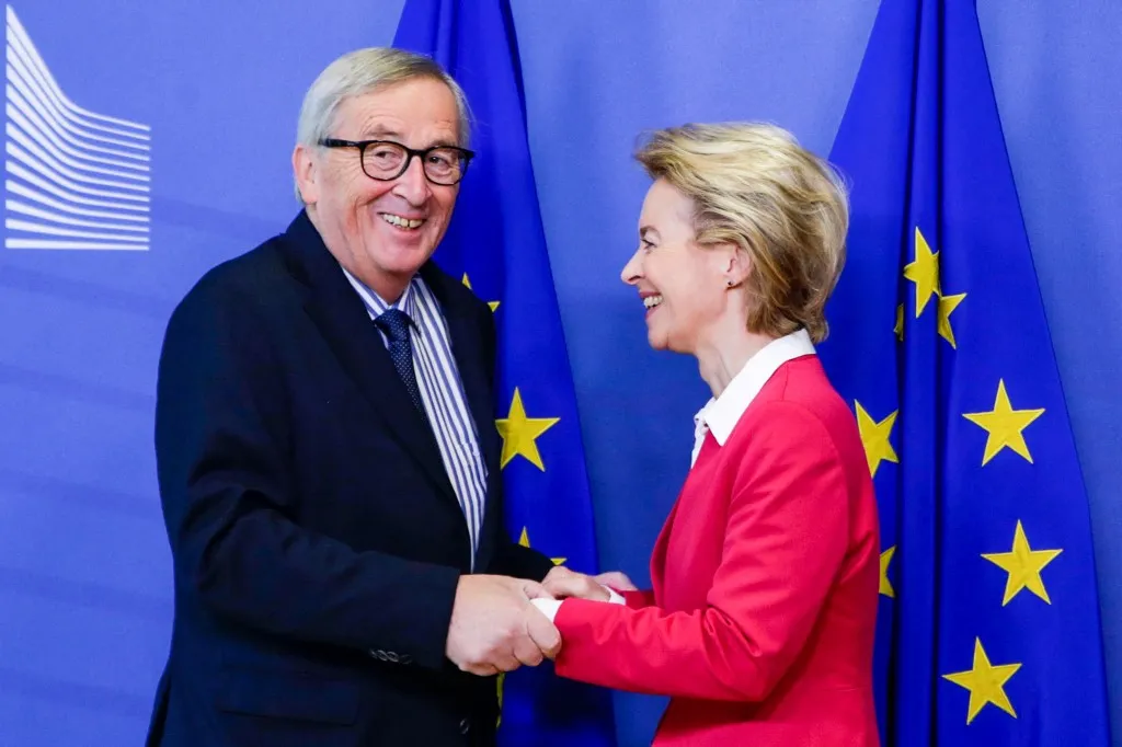 Jean-Claude Juncker és Ursula von der Leyen