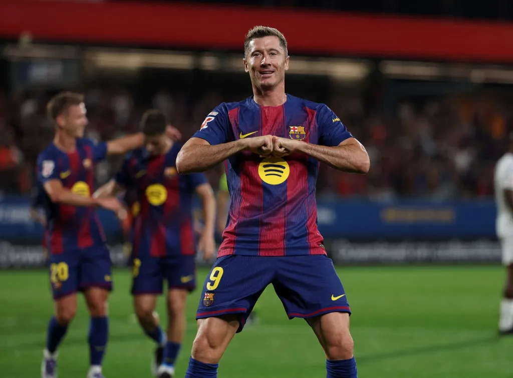 Robert Lewandowski csereként duplázott