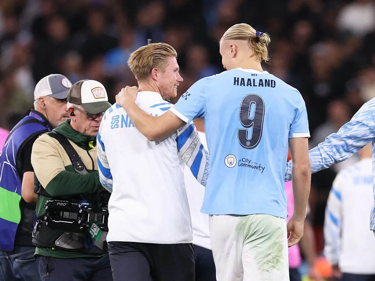 Kevin De Bruyne korábban rengeteg gólpasszt kiosztott Erling Haalandnak