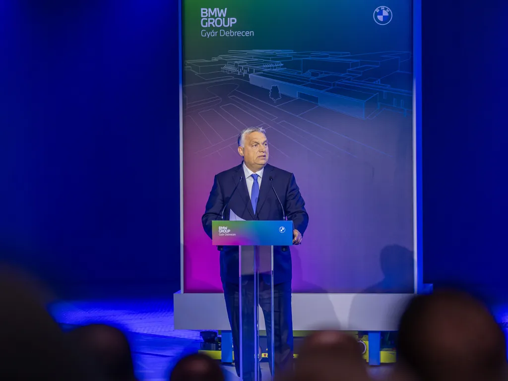 A debreceni BMW-gyár átadó ünnepsége, debrecenBMW, BMWgyár, 2025.09.26.