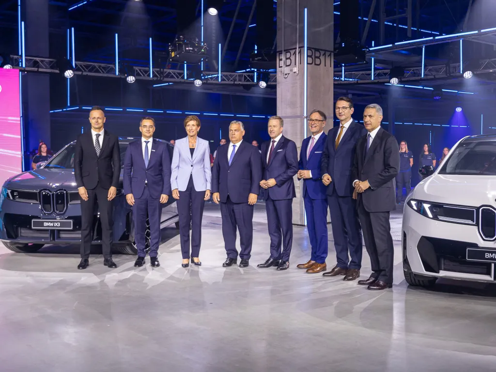 A debreceni BMW-gyár átadó ünnepsége, debrecenBMW, BMWgyár, 2025.09.26.