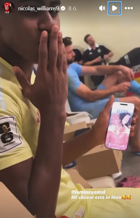 Nico Williams sztorija a szerelmes Lamine Yamalról