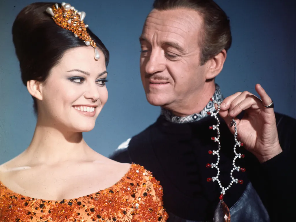 ClaudiaCardinalelegjobbfilmjei, Claudia Cardinale legjobb filmjei,  Claudia Cardinale,  ClaudiaCardinale, színésznő, film, mozi,   Feb 20, 1964; Hollywood, CA, USA; Image from director Blake Edwards' crime comedy 'The Pink Panther' starring CLAUDIA CARDIN