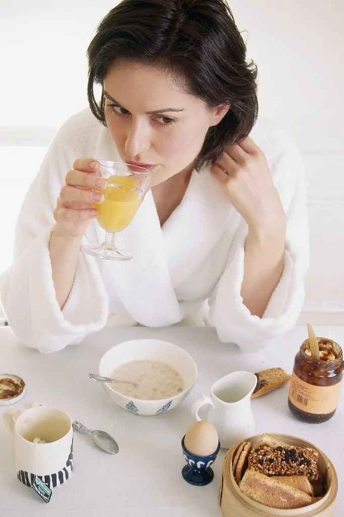 WOMAN EATING BREAKFAST
LAURENT/NATALIA / BSIP (Photo by LAURENT/NATALIA / BSIP via AFP)