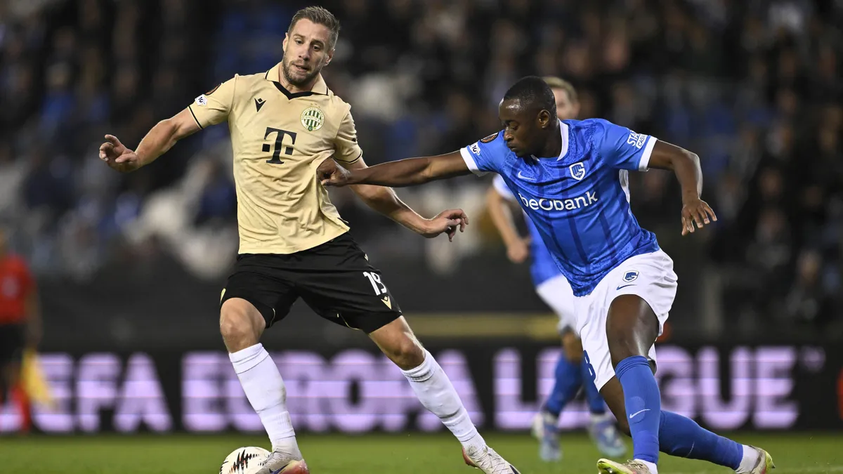 Varga Barnabás nagyon élvezte a Genk védői elleni harcot