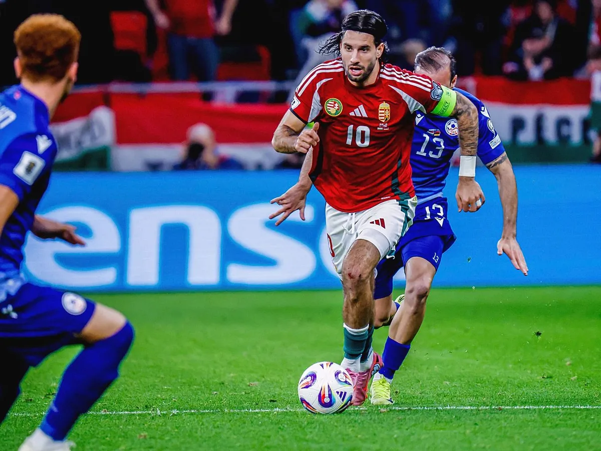 Szoboszlai Dominik Magyarország Messije az Anfield Watch szerint Fotó: Csudai Sándor