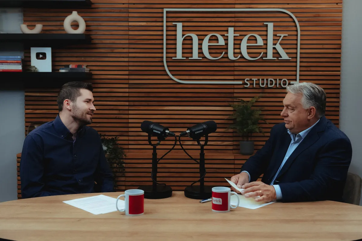 Orbán Viktor exkluzív interjút ad a Heteknek.