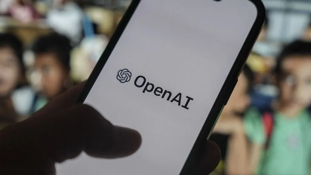 ANKARA, TURKIYE - OCTOBER 1: In this photo illustration, the logo of OpenAI is diplayed on a mobile phone in Ankara, Turkiye on October 1, 2025. Osmancan Gurdogan / Anadolu (Photo by Osmancan Gurdogan / Anadolu via AFP)