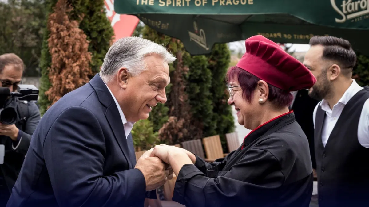 Meglepő helyen vendégeskedett Orbán Viktor