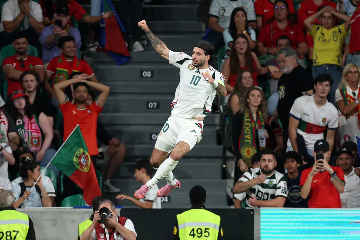 Szoboszlai Dominik a 93. percben egyenlített a portugálok ellen