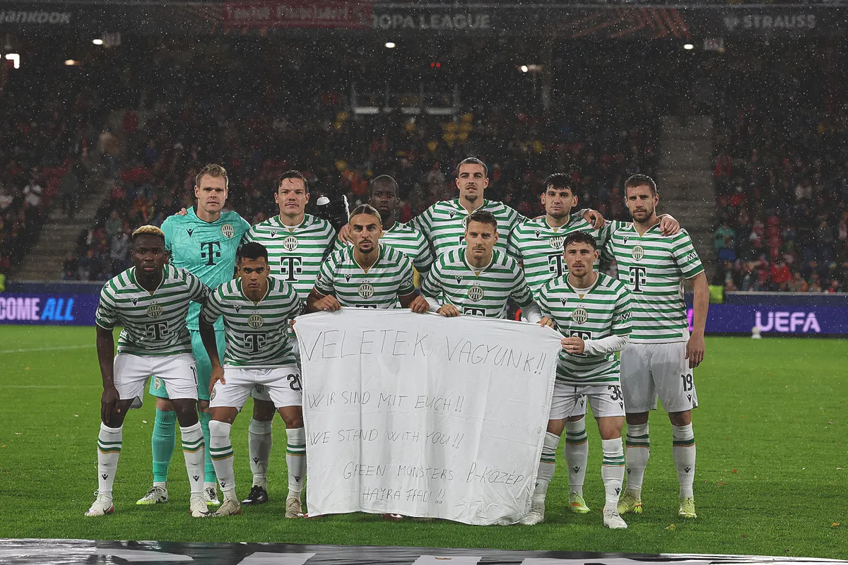 Labdarúgó Európa-liga, Red Bull Salzburg–Ferencvárosi TC, FTC, Fradi, salzburgi Red Bull Arena, 2025. 10. 23.