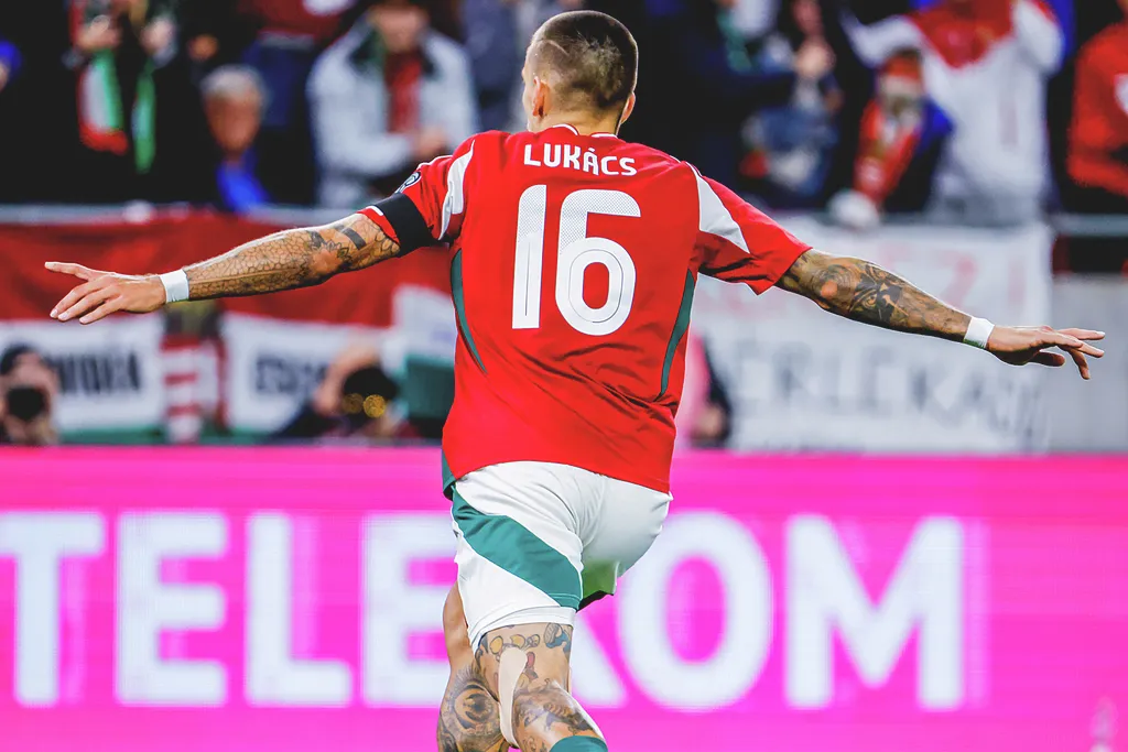 Lukács Dániel második meccsén megszerezte első gólját a magyar válogatottban