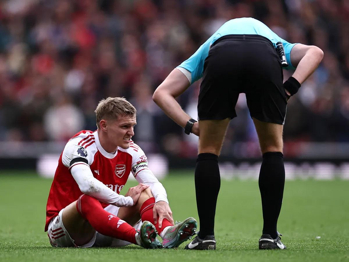 Martin Ödegaard, az Arsenal csapatkapitánya borzalmas rekordot állított fel a Premier League-ben
