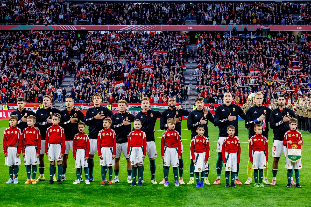 Magyarország–Örményország világbajnoki selejtező, labdarúgás, foci, futball, Magyar labdarúgó-válogatott, Puskás Aréna, 2025. 10. 11., magyar válogatott