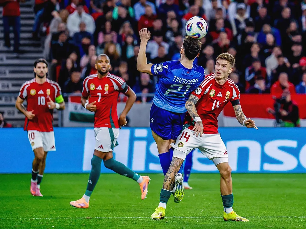 Magyarország–Örményország világbajnoki selejtező, labdarúgás, foci, futball, Magyar labdarúgó-válogatott, Puskás Aréna, 2025. 10. 11.