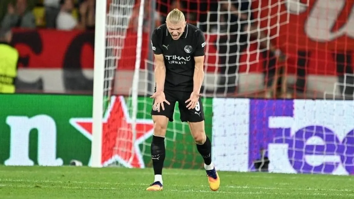 A rekorddöntő Haaland őrjöngött, a Barcelona pofára esett – képek