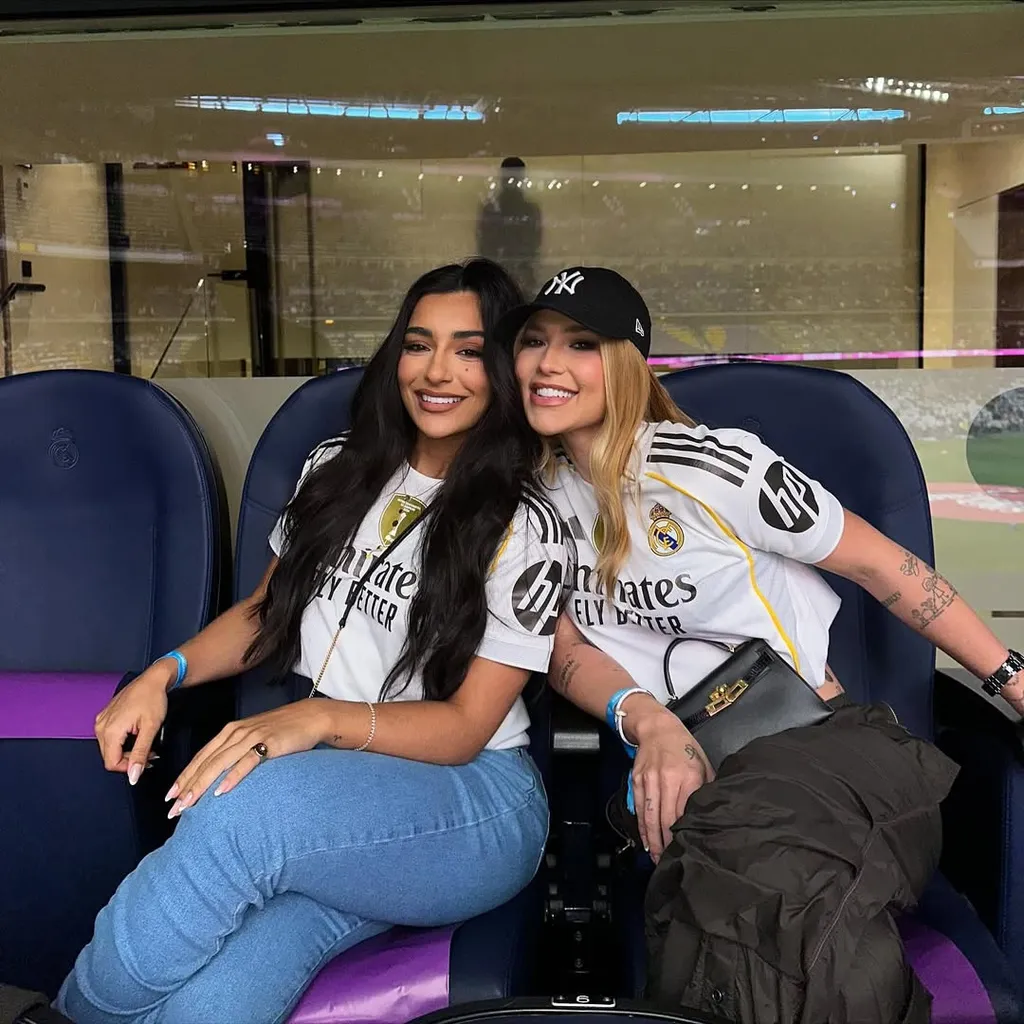 Virginia Fonseca mostanában rendszeresen felbukkan a Real Madrid meccsein